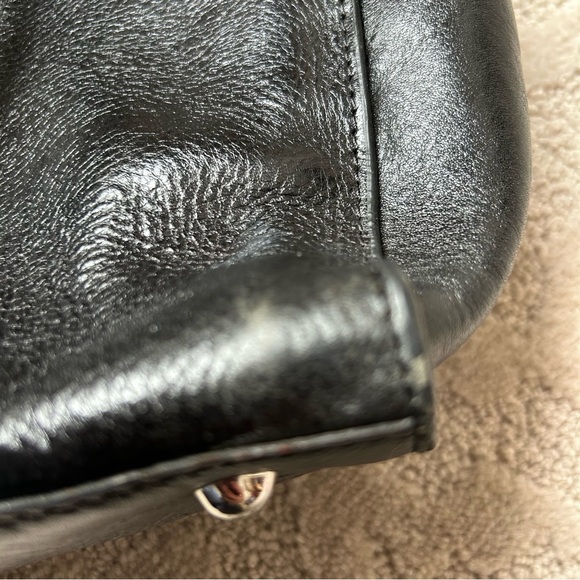 Wilsons Leather Black Computer Work Briefcase Bag - Picture 8 of 11